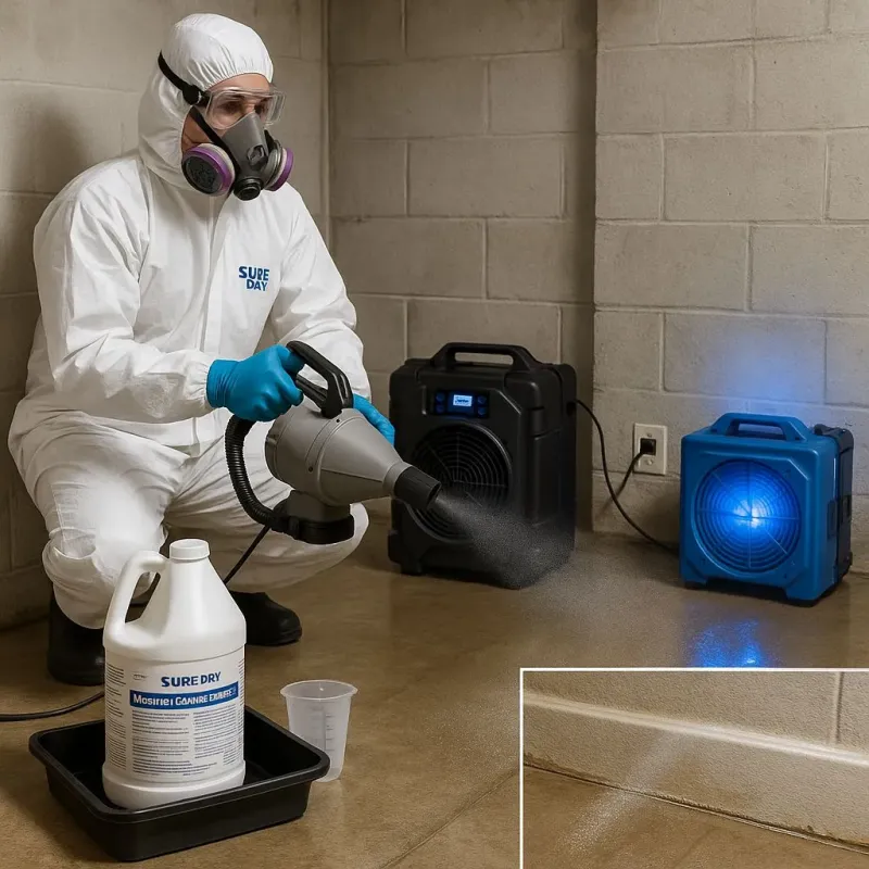 Sanitization and Odor Removal process in Davidsonville, MD